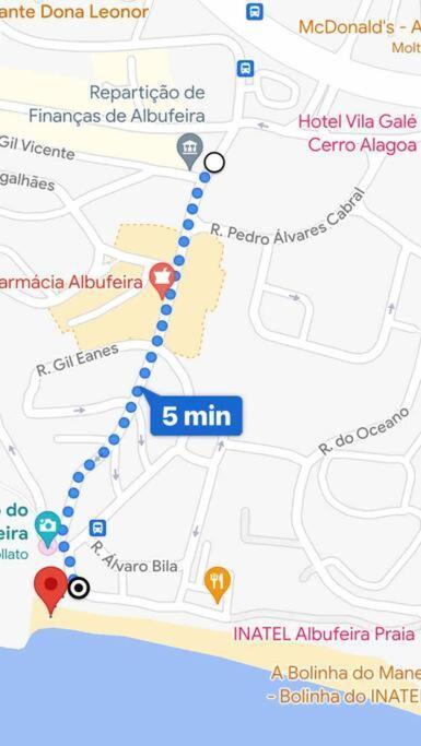 Alexa Apartment T2, Albufeira Center Two Bedrooms Self Check-In Kültér fotó